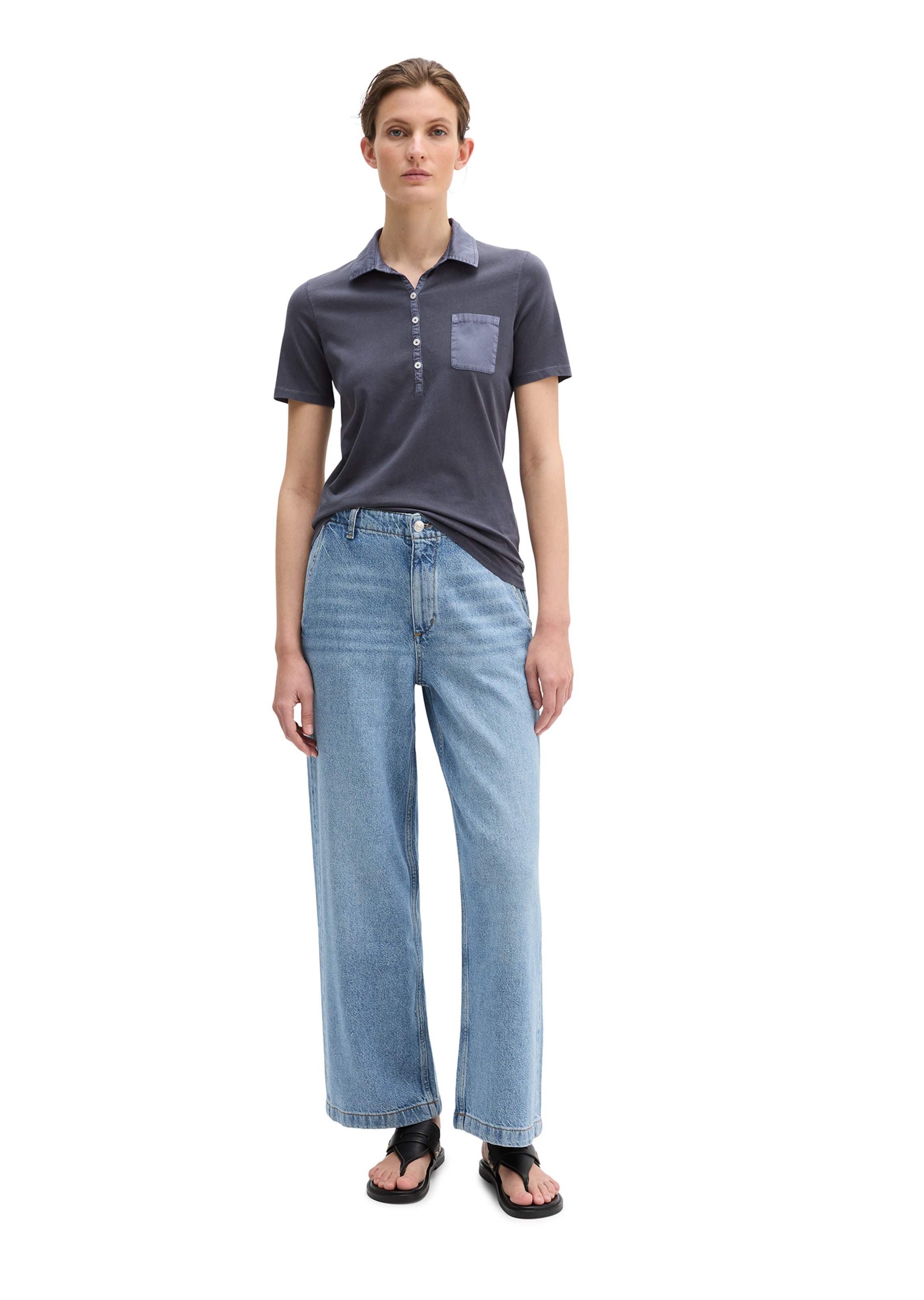 Marc O'Polo Shirt in Purple