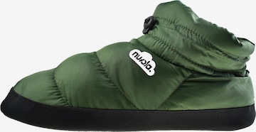 Nuvola. - Zapatillas de casa 'Boot Home' en verde: frente