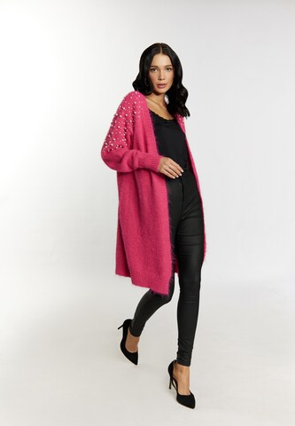 faina Knit cardigan in Pink