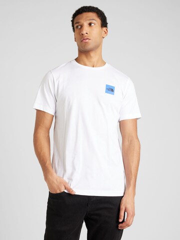 THE NORTH FACE - Camiseta 'COORDINATES' en blanco: frente