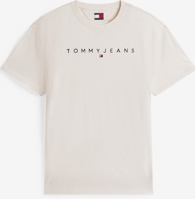 Tommy Jeans Majica u bež melange / mornarsko plava, Pregled proizvoda