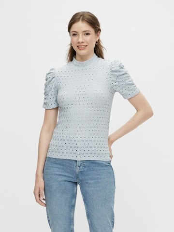 PIECES Blouse in Blauw: voorkant