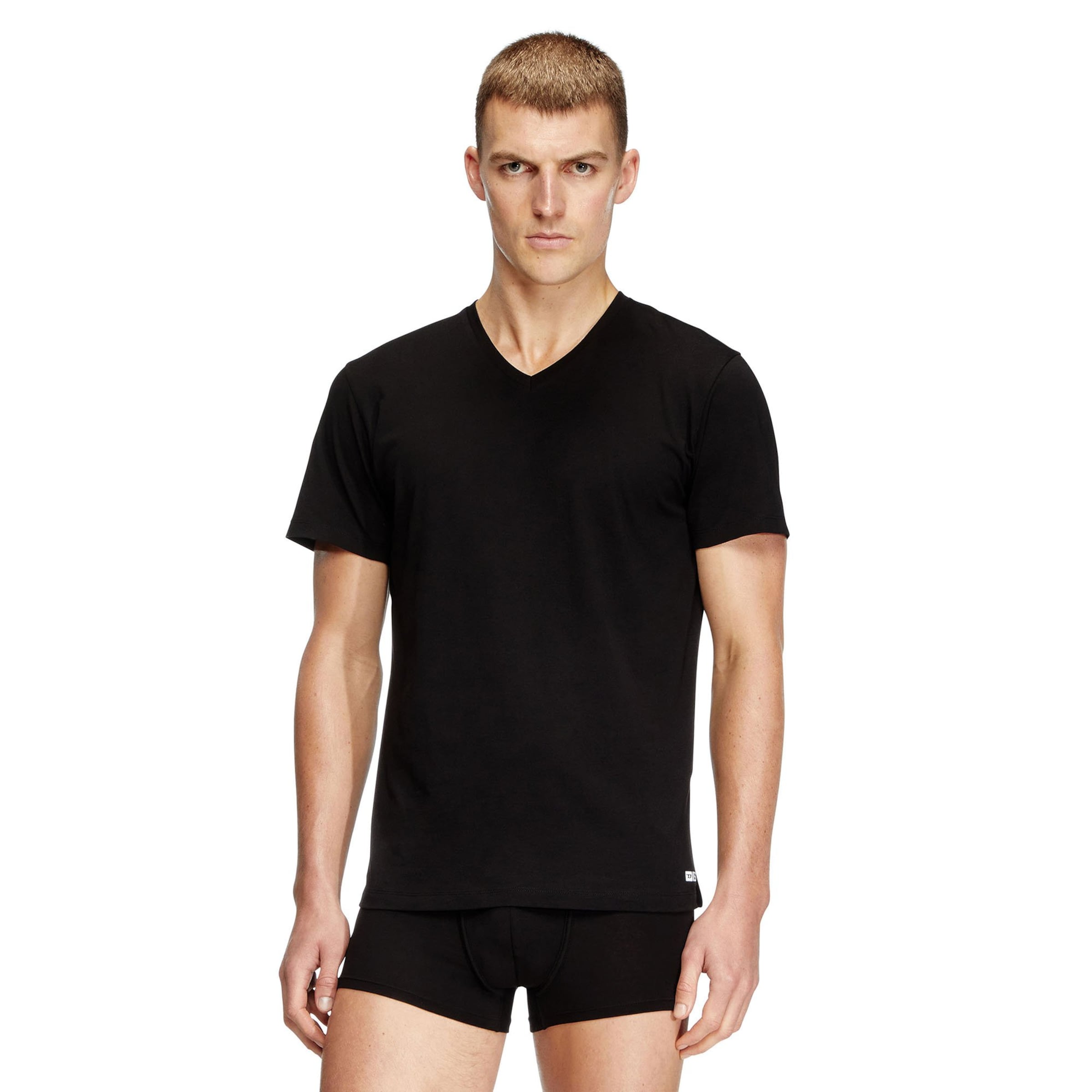 DIESEL Undertrøje i sort: forside