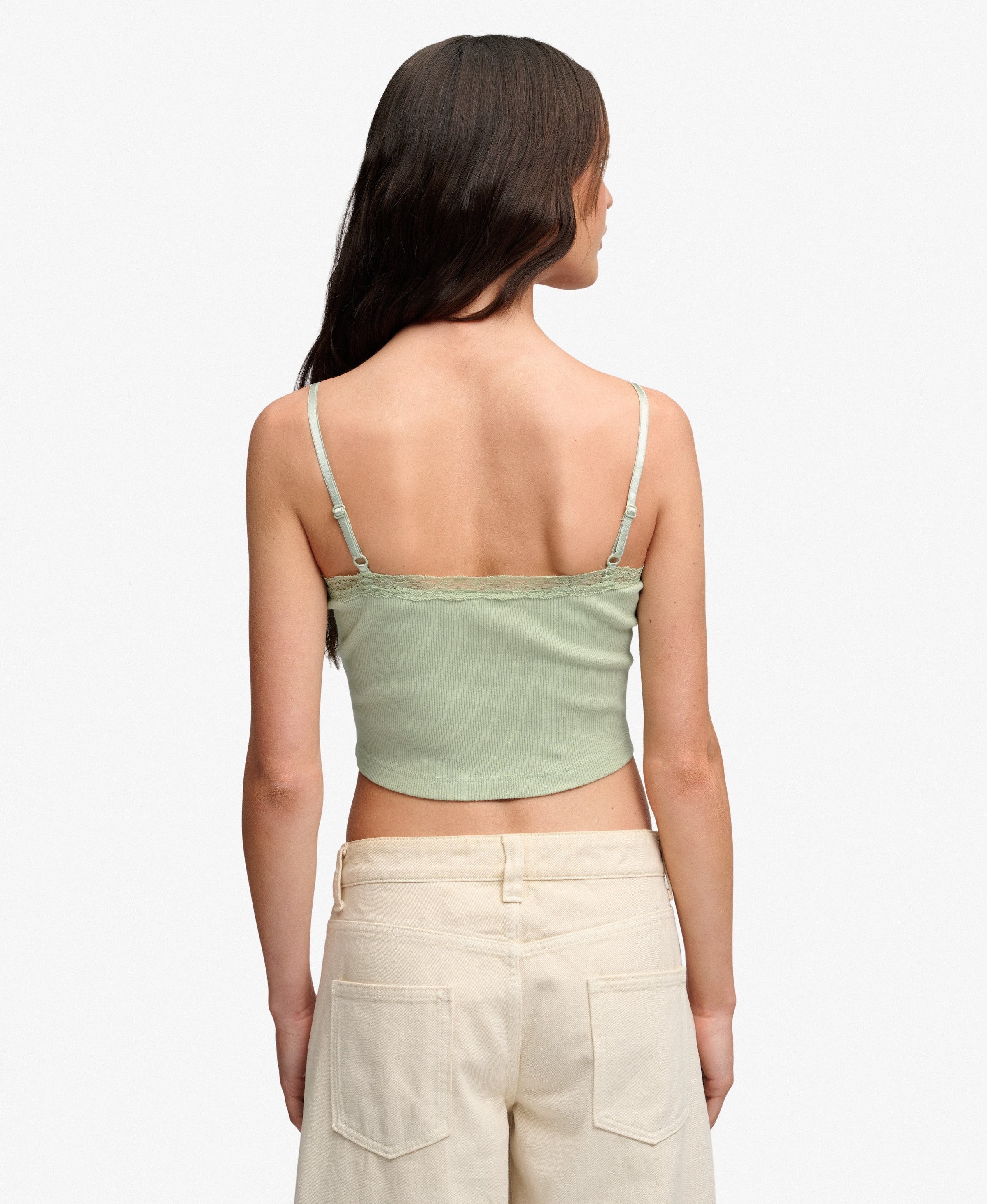 Superdry & Co Top 'Essential' in Groen