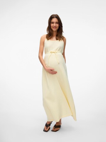 MAMALICIOUS Kleid 'MLNEWJUANA' in Gelb