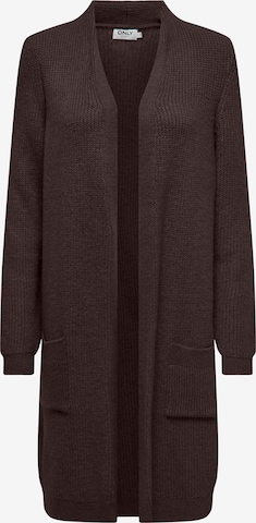 ONLY Kardigan 'ONLJade' – hnědá: přední strana