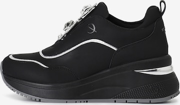 Sneaker bassa di CAFè NOIR in nero: frontale