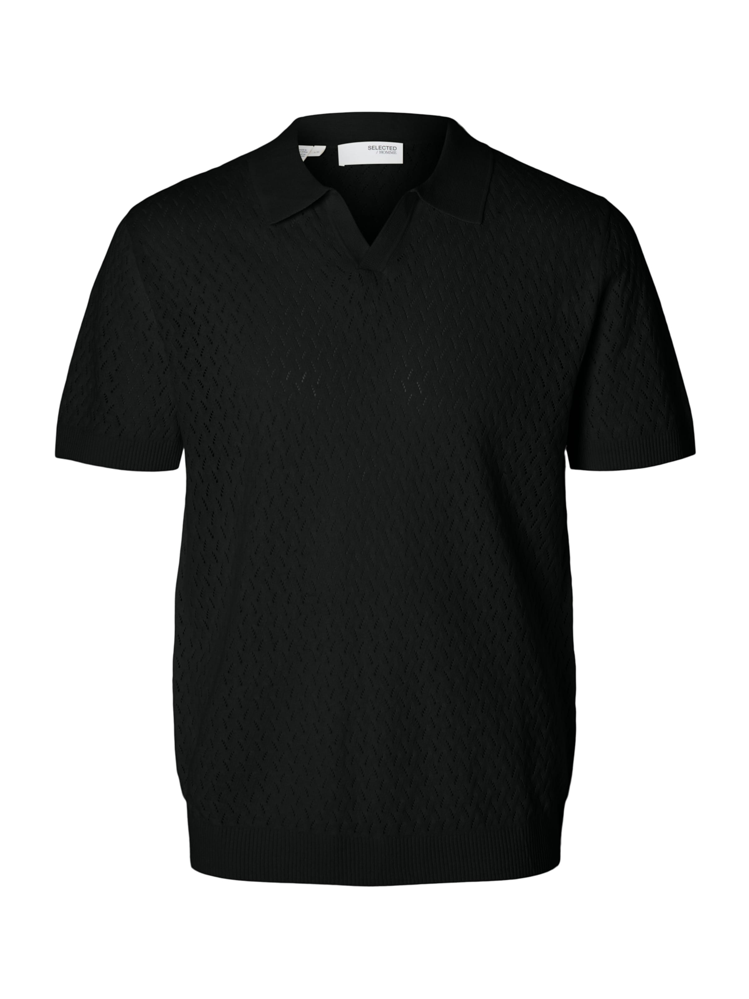 Pullover 'SLHLino' di SELECTED in nero: frontale