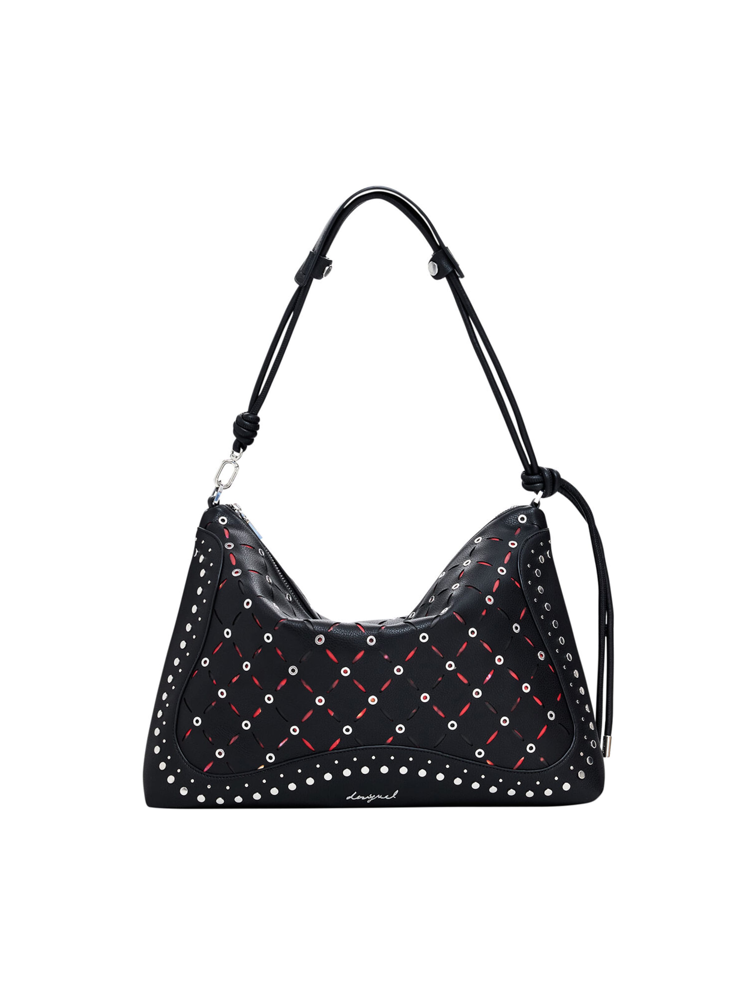 Desigual Olkalaukku värissä musta: etupuoli