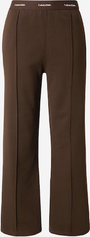 Calvin Klein Jeans Loosefit Hose in Braun: Vorderseite
