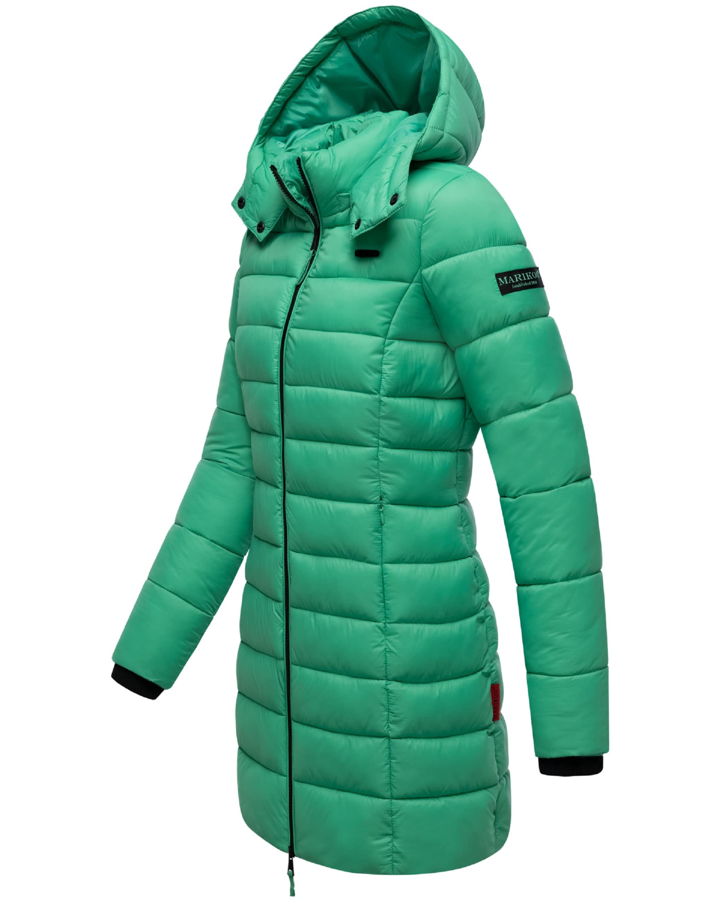 MARIKOO Vinterkappa 'Abendsternchen' i grön