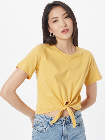 ABOUT YOU Shirt 'Agathe' in Yellow: front