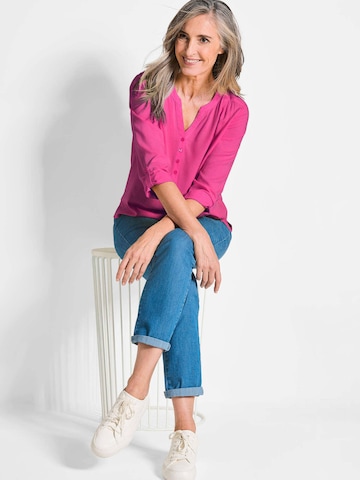Goldner Blouse in Roze