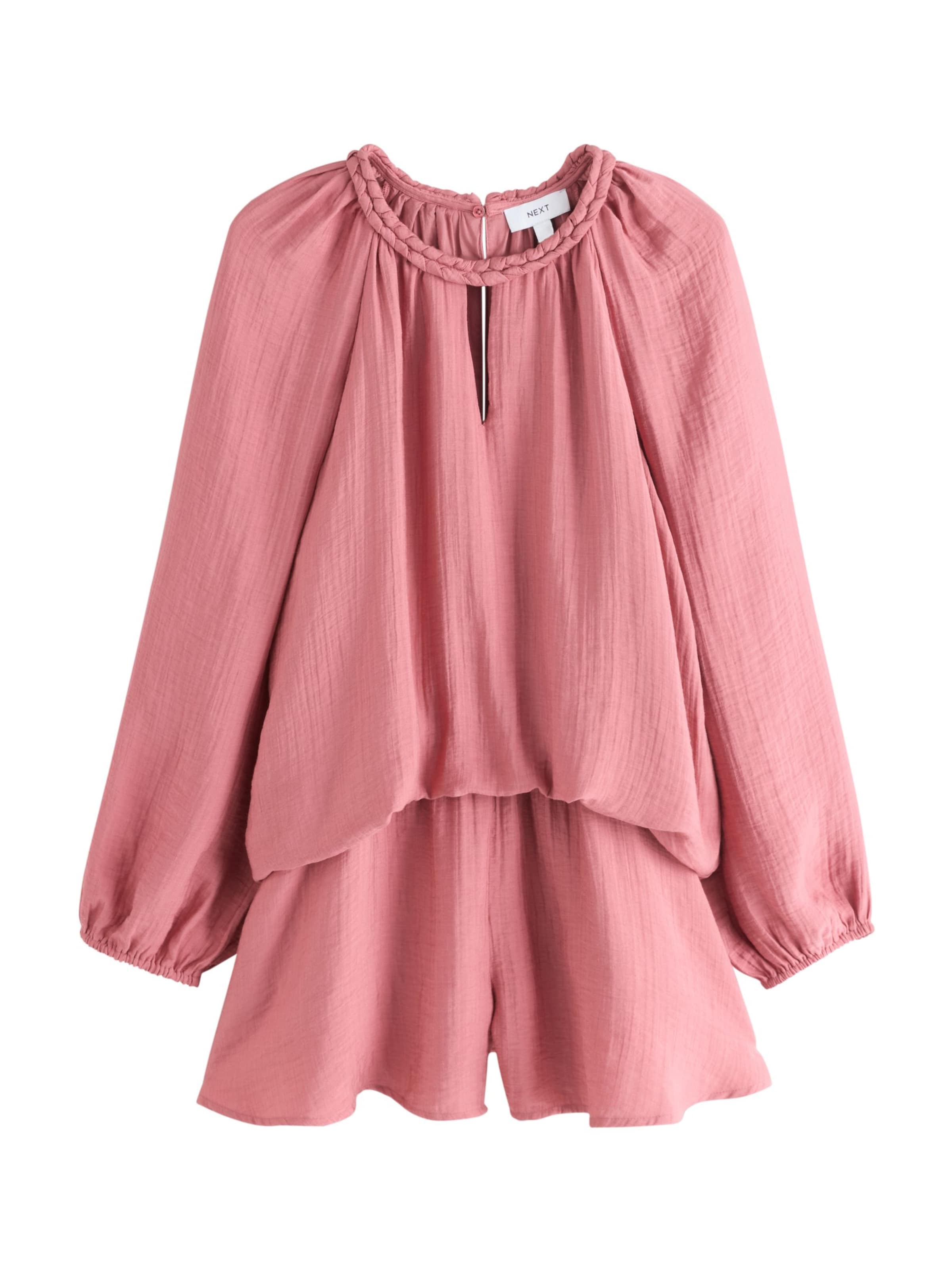 Next Jumpsuit in Pink: front