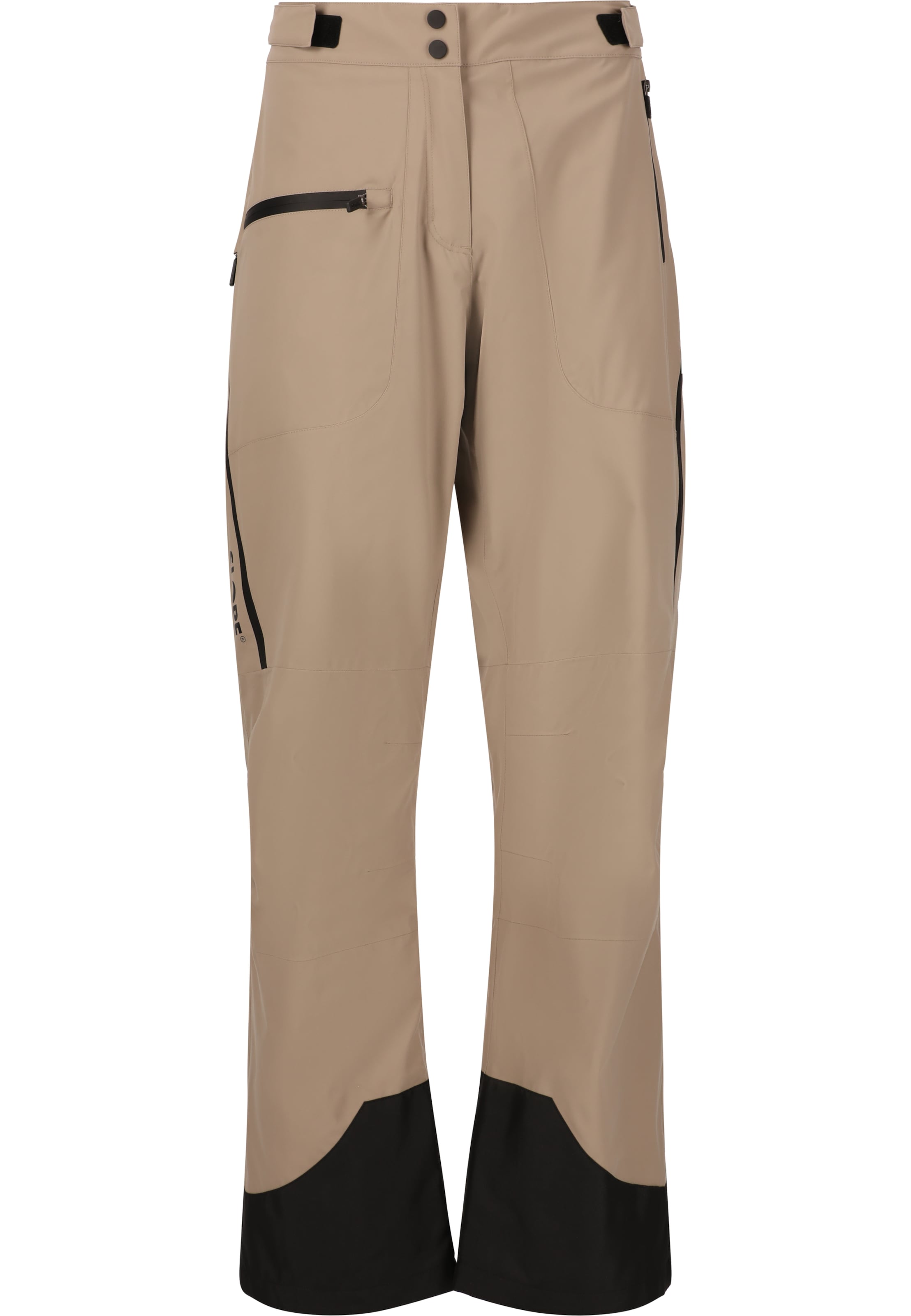 SLOPE Skihose 'Zuki' in Beige: Vorderseite