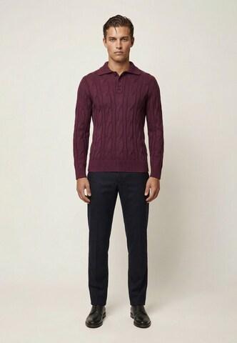 Pulover de la Felix Hardy pe roșu