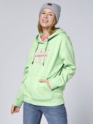 CHIEMSEE Sweatshirt in Green: front
