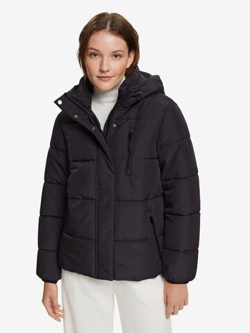 ESPRIT Winter Jacket in Black: front