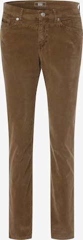 MAC Broek 'Rich Slim' in Bruin: voorkant