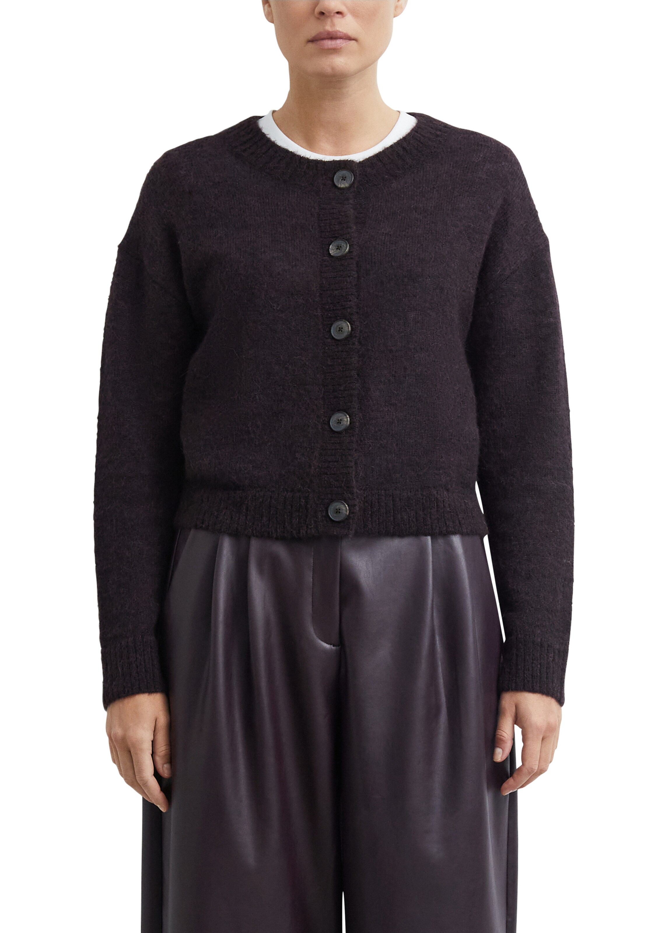 COMMA Gebreid vest in Lila