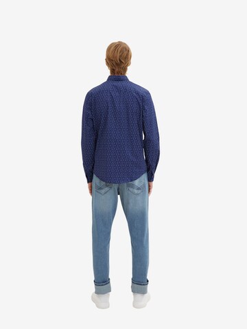 TOM TAILOR Regular fit Overhemd in Blauw