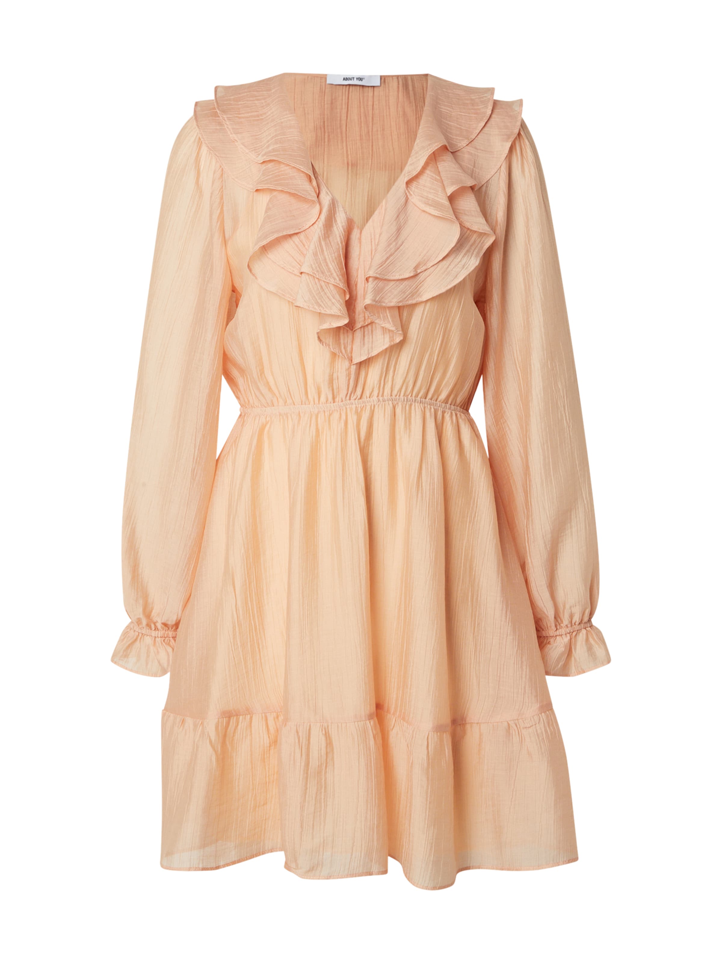 ABOUT YOU Šaty 'Cecile' - Oranžová: predná strana