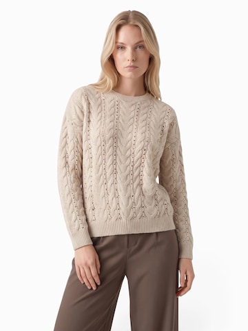 ONLY Neulepaita 'ONLELLY' värissä beige: etupuoli