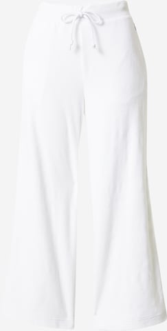 Wide Leg Pantalon Polo Ralph Lauren en blanc : devant