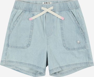 mėlyna ROXY Standartinis Sportinės kelnės 'CALL ON ME': priekis