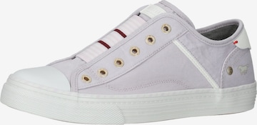 MUSTANG Sneakers laag in Lila: voorkant