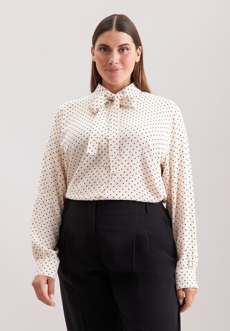 SEIDENSTICKER Blouse 'Curvy' in Wit: voorkant