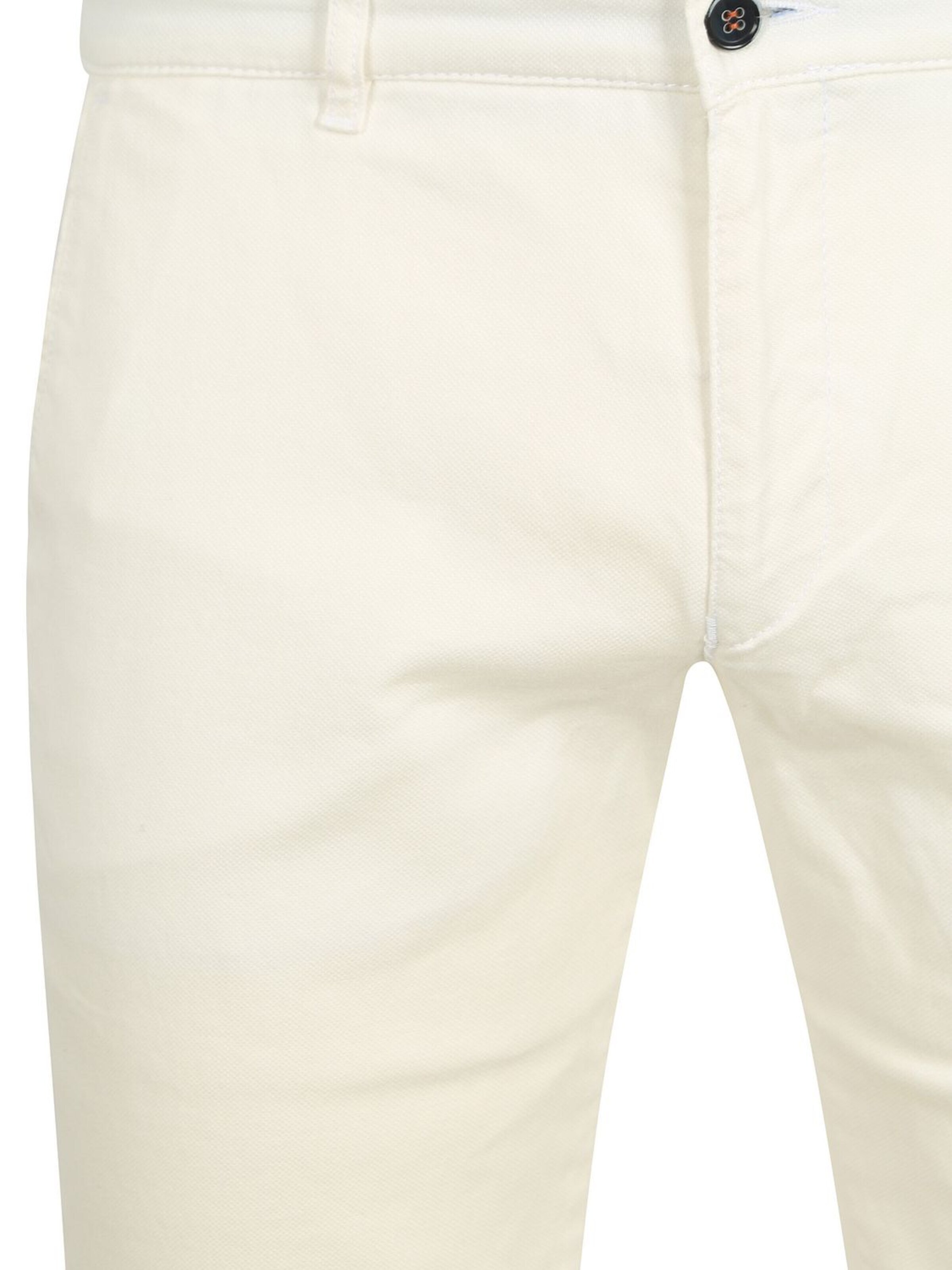 Suitable Regular Chino 'Pico' in Wit