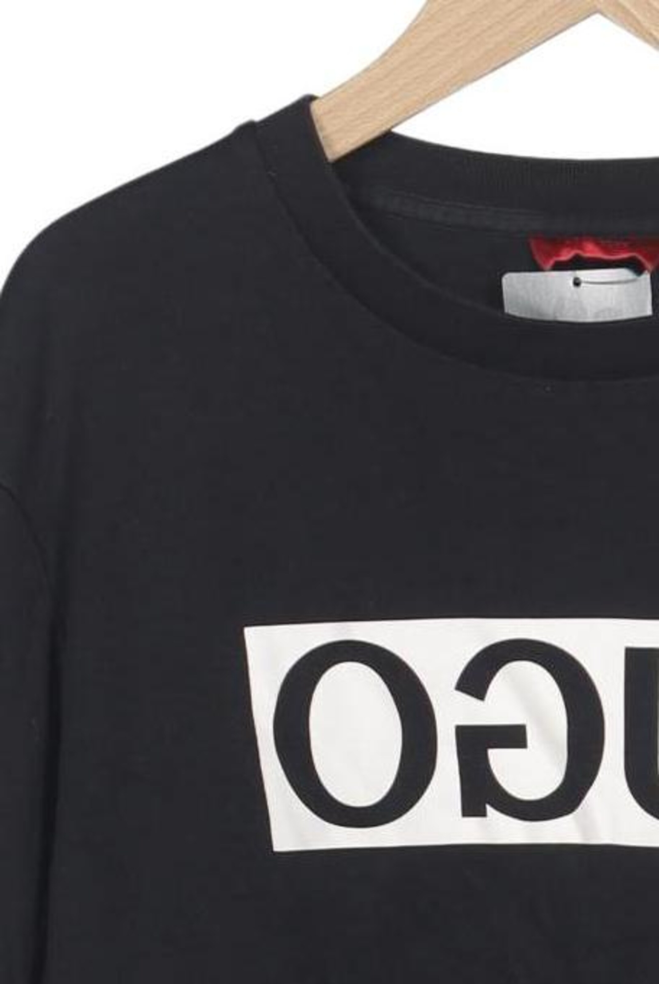 HUGO Sweatshirt & Zip-Up Hoodie in S in Black