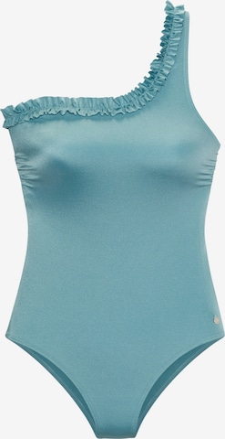 LASCANAJednodijelni kupaći kostim - plava boja: prednji dio
