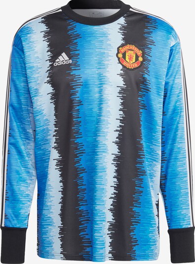 ADIDAS SPORTSWEAR Tricot 'Manchester United' in de kleur Lichtblauw / Oranje / Zwart, Productweergave