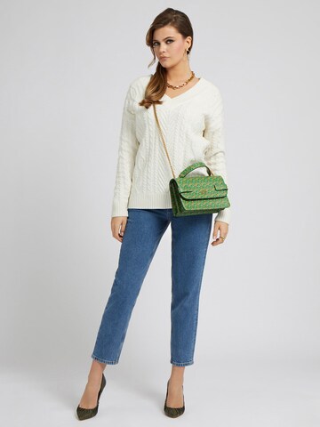 GUESS Pullover in Weiß