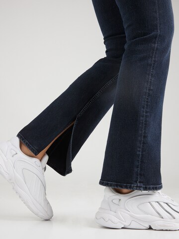 LEVI'S ® Bootcut Jeans '725 HR Slit Bootcut' i blå