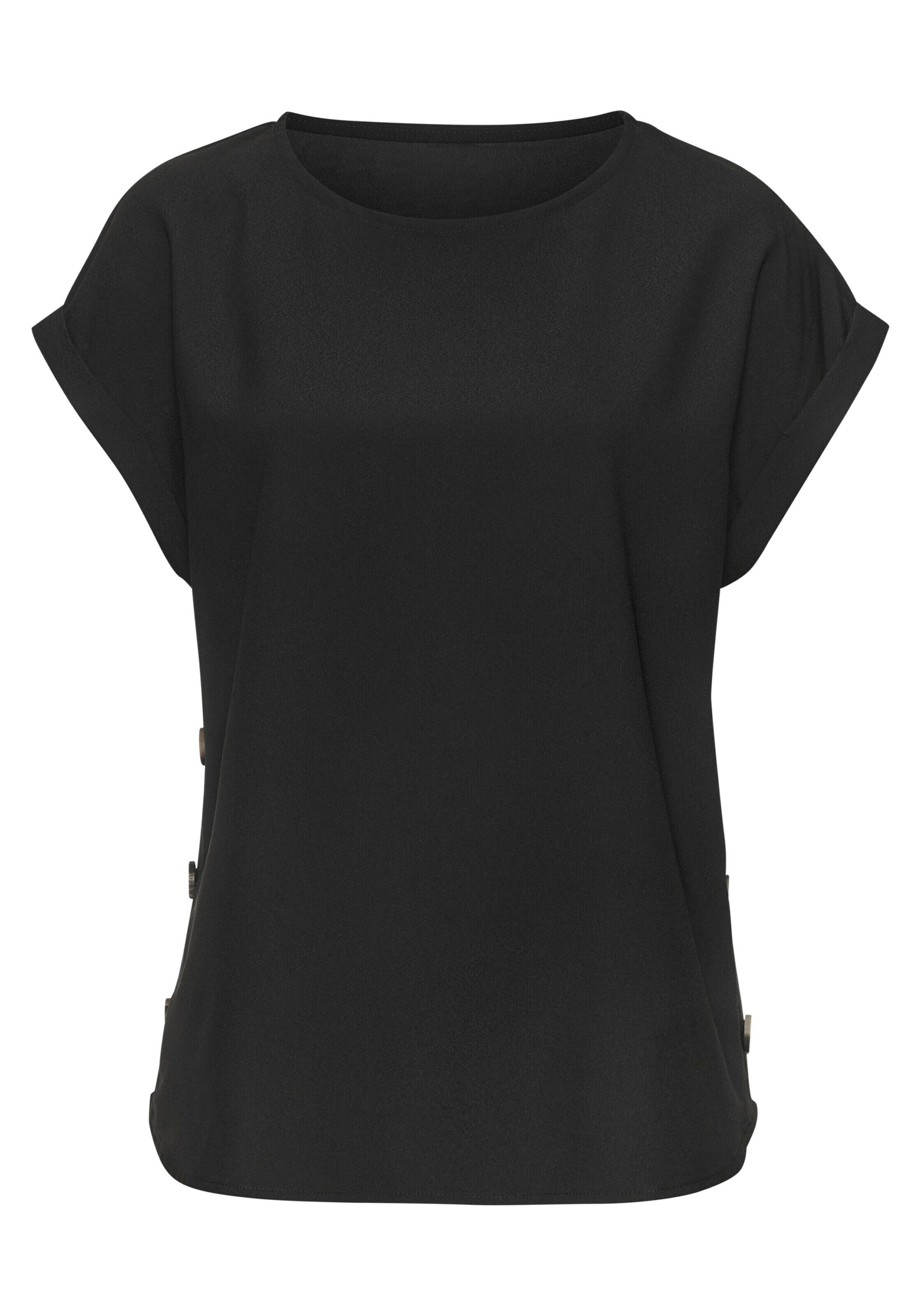VIVANCE Bluse in Schwarz: Vorderseite