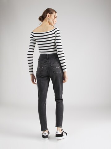 Skinny Jeans '721 High Rise Skinny' di LEVI'S ® in nero