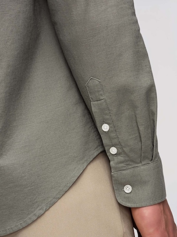 Ombre Comfort fit Button Up Shirt in Green