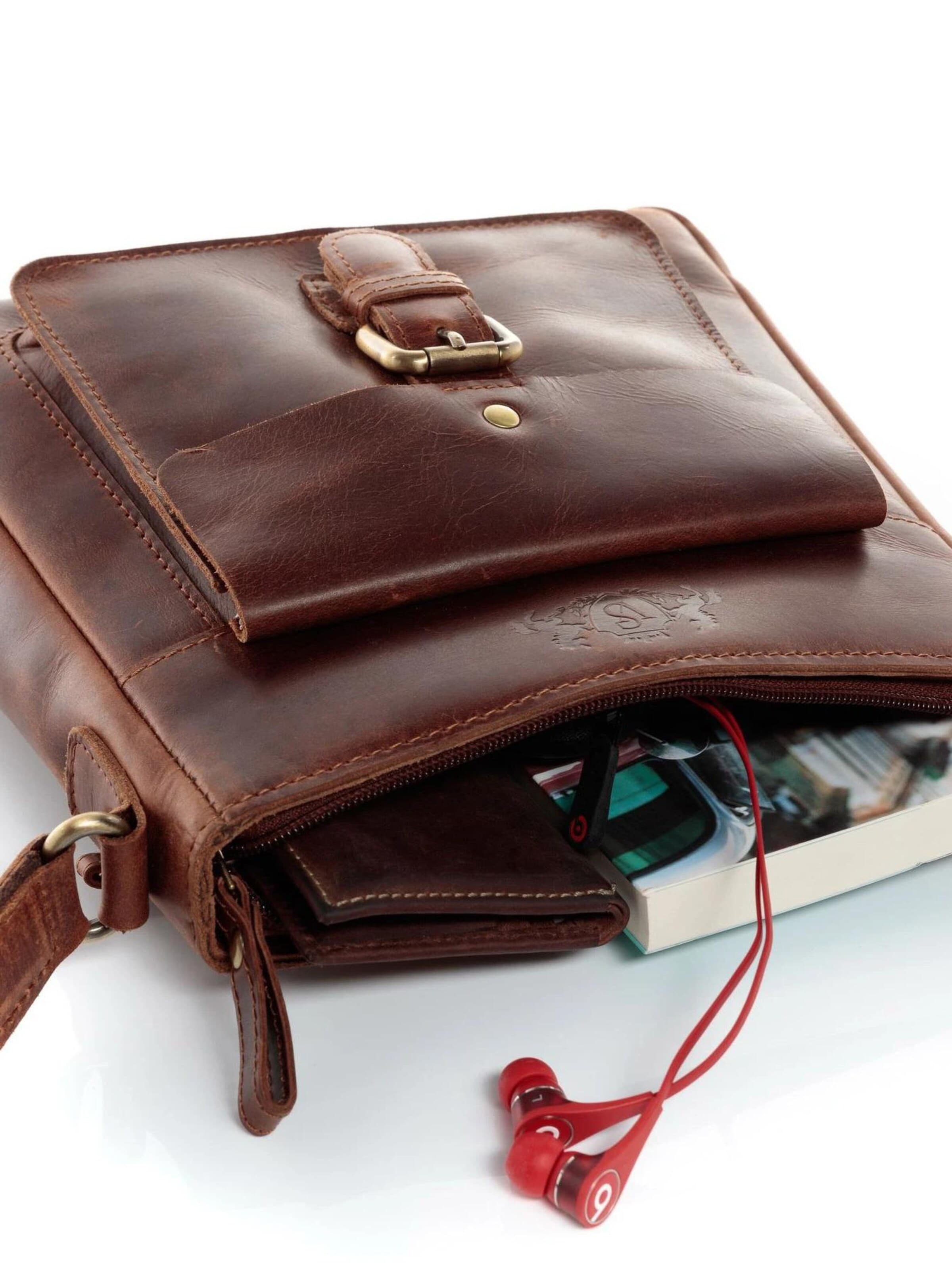 SID & VAIN Crossbody Bag in Brown