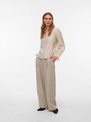 VERO MODA Blouse 'VMSALLY' in Grijs