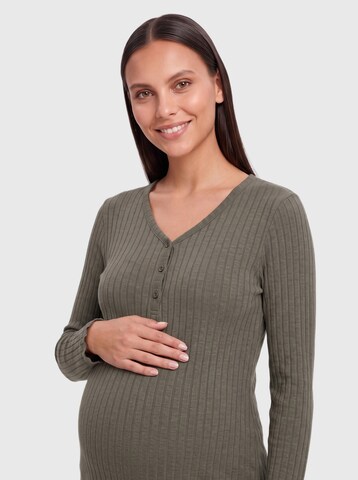 Only Maternity Shirt 'OLMLOLA' in Groen