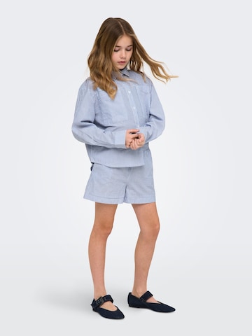 ONLY GIRLS Bluse 'KOGSmilla' i blå