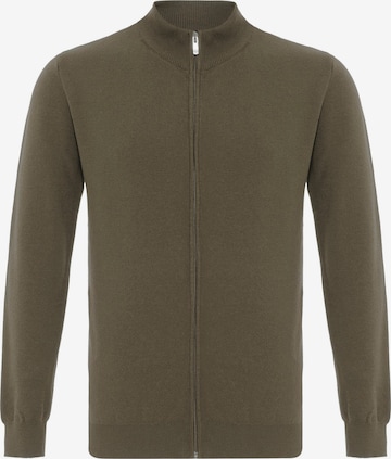 Vestes en maille Anou Anou en vert : devant