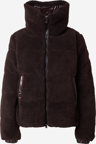 SAVE THE DUCK Zimní bunda 'JENNIE' – hnědá: přední strana