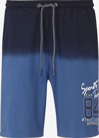 Jan Vanderstorm Loosefit Broek 'Panu' in Blauw: voorkant