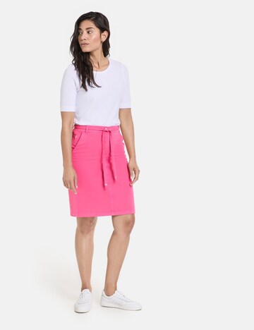 GERRY WEBER Spódnica w kolorze różowy
