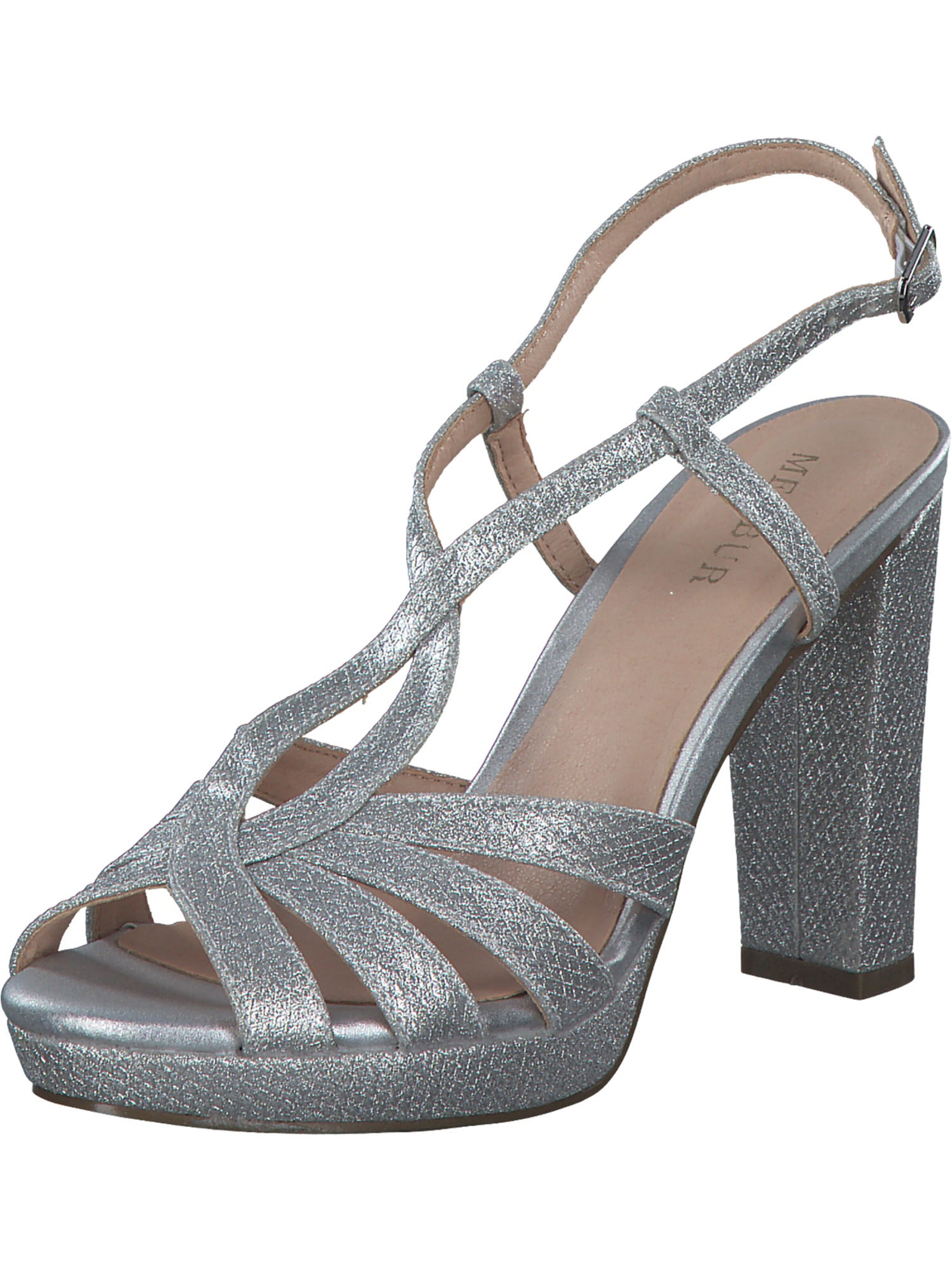 MENBUR Sandale '23036' in Blau: Vorderseite