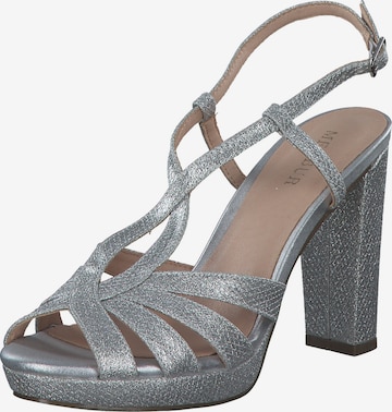 MENBUR Sandale '23036' in Blau: Vorderseite